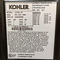 Kohler 1000A ATS 4