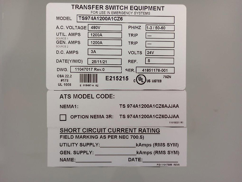 Thomson 1200A TS 970 Thomson 1200A TS 970