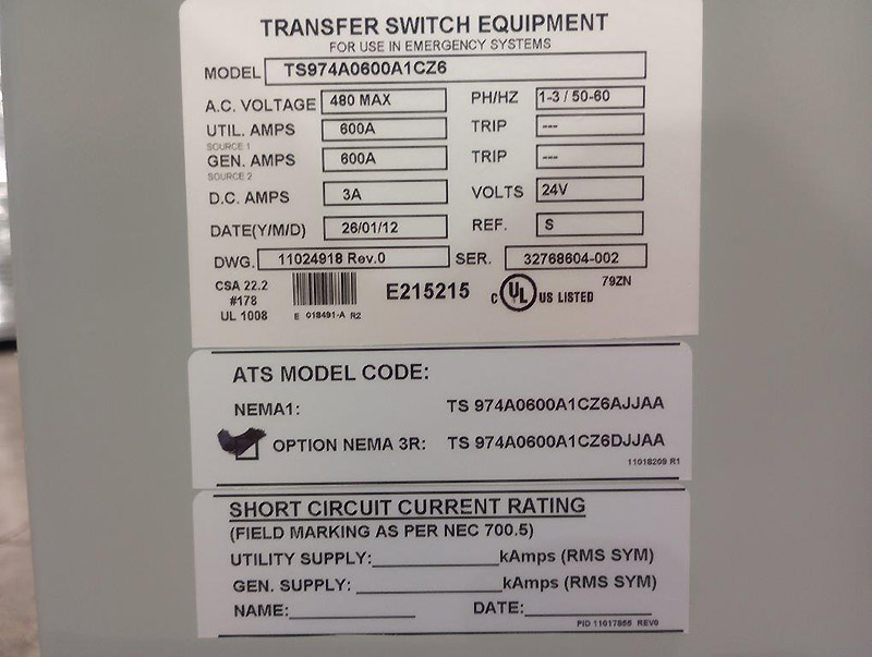 Thomson 600A TS 970 Thomson 600A TS 970