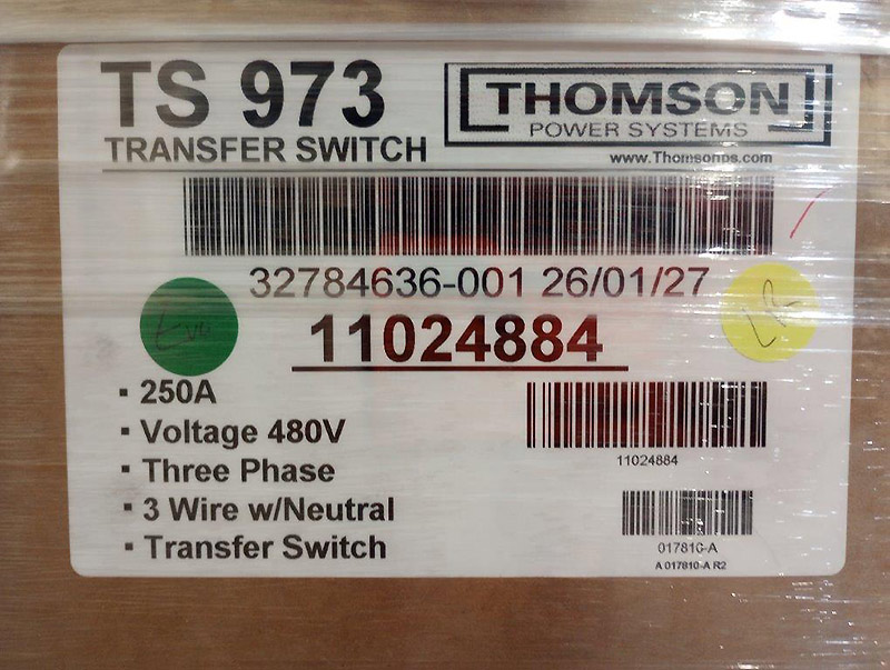 Thomson 250A TS 970 Thomson 250A TS 970
