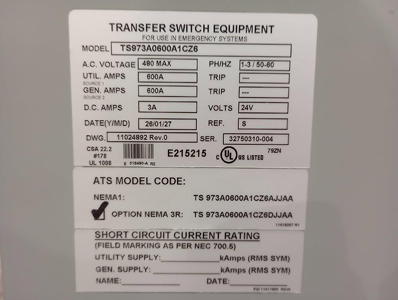Thomson 600A TS 970 Thomson 600A TS 970
