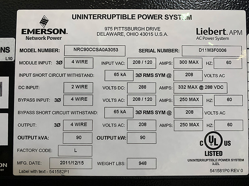 Liebert APM 30 kVA UPS: Modular Architecture for Scalable Power Liebert APM 30 kVA UPS: Modular Architecture for Scalable Power