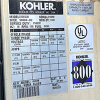 Kohler 250 kW Diesel Generator: Commercial Standby Power In Stock 3