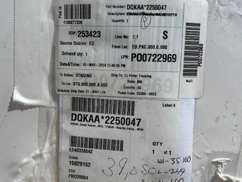 Cummins 1750 kW DQKAA Cummins 1750 kW DQKAA