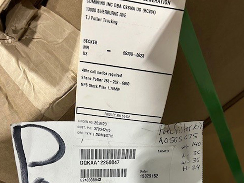 Cummins 1750 kW DQKAA Cummins 1750 kW DQKAA