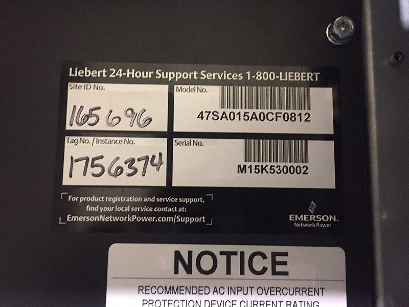 Liebert EXM 15 kVA UPS: Used Commercial Grade Power Protection Liebert EXM 15 kVA UPS: Used Commercial Grade Power Protection