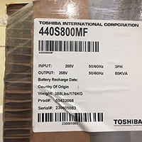Toshiba 4400 Series 80 kVA UPS: Reliable Commercial Backup Power 6