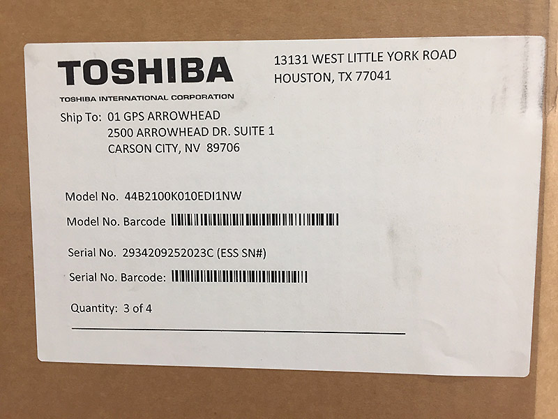 Toshiba 4400 Series 100 kVA Toshiba 4400 Series 100 kVA