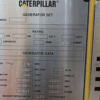 Caterpillar 1500 kW 3512 7