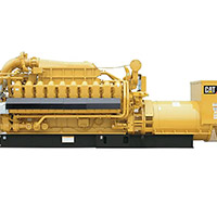 Caterpillar 2000 kW Natural Gas Generator: Large Scale CAT Power Available