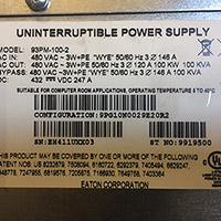 Eaton 93PM 100 kVA 4