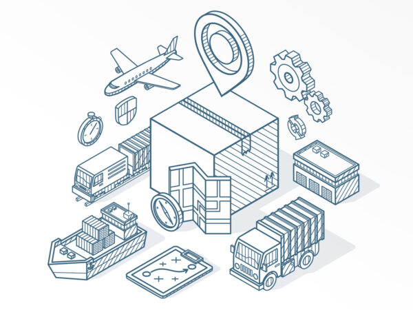 supply chain illustration